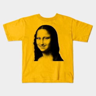 Monya Mona Lisa Big Smile Kids T-Shirt